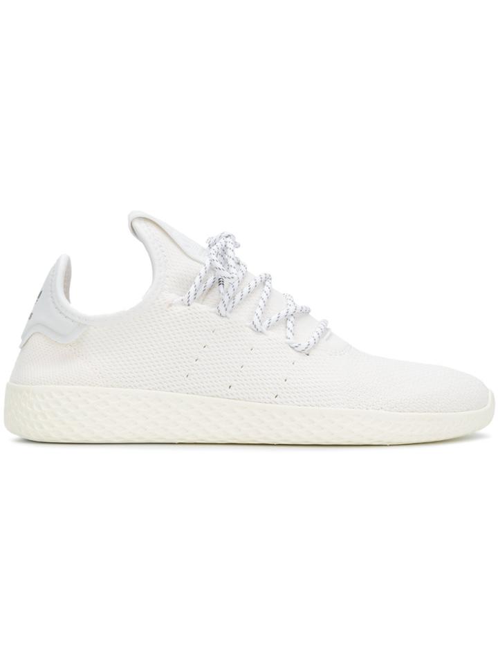 Adidas By Pharrell Williams Cord Lace-up Sneakers - White