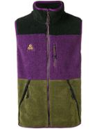 Nike High Neck Gilet - Pink & Purple