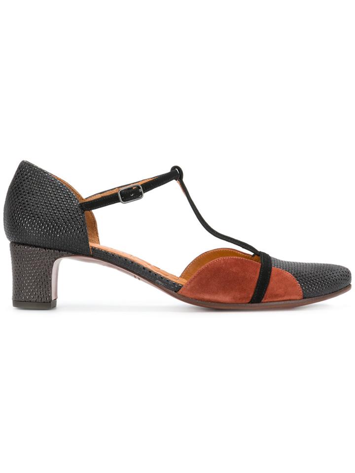 Chie Mihara Buckle Strap Pumps - Brown