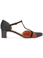 Chie Mihara Buckle Strap Pumps - Brown