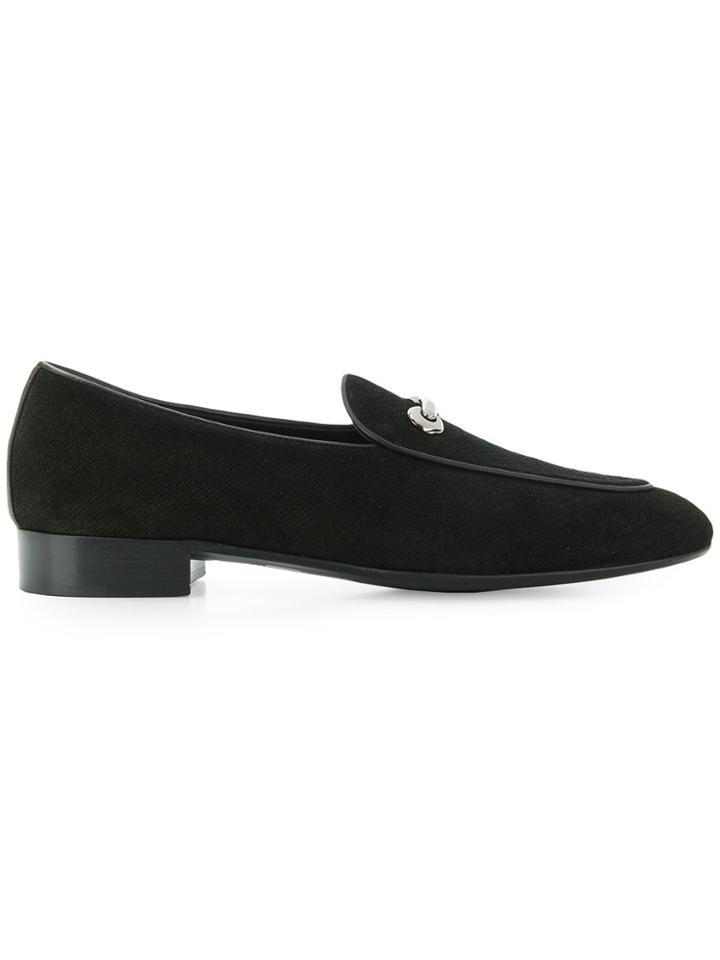 Giuseppe Zanotti Design Slip-on Loafers - Black