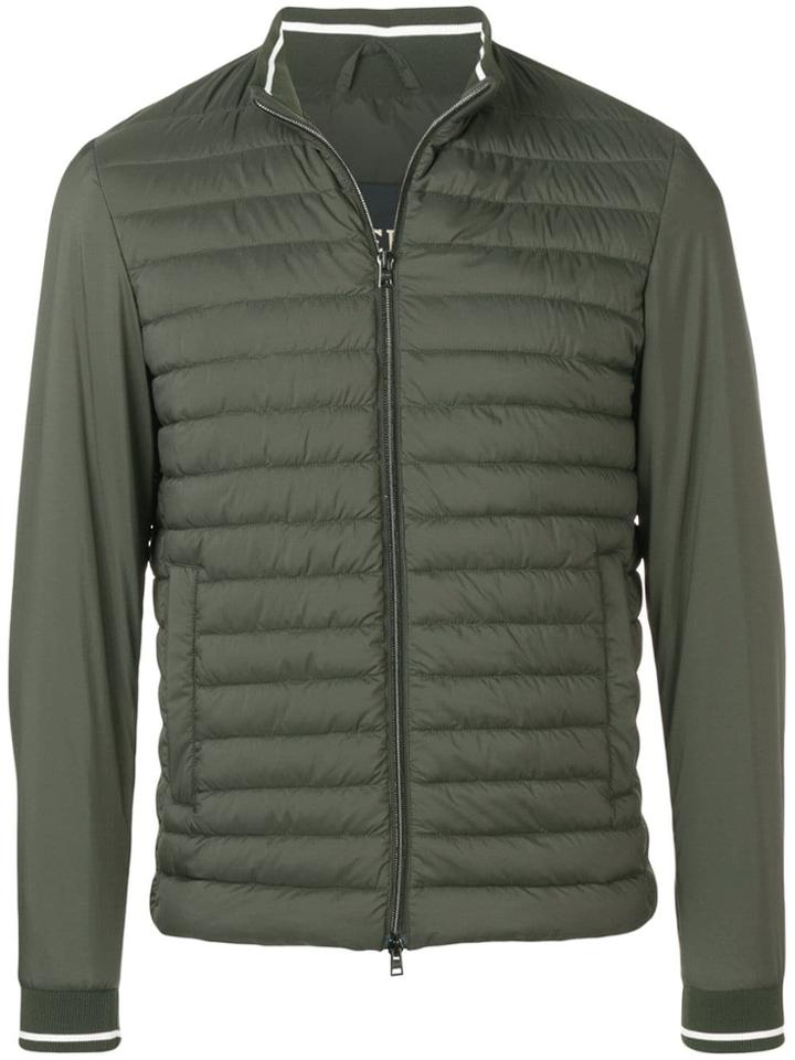 Herno Quilted Fitted Jacket - Green