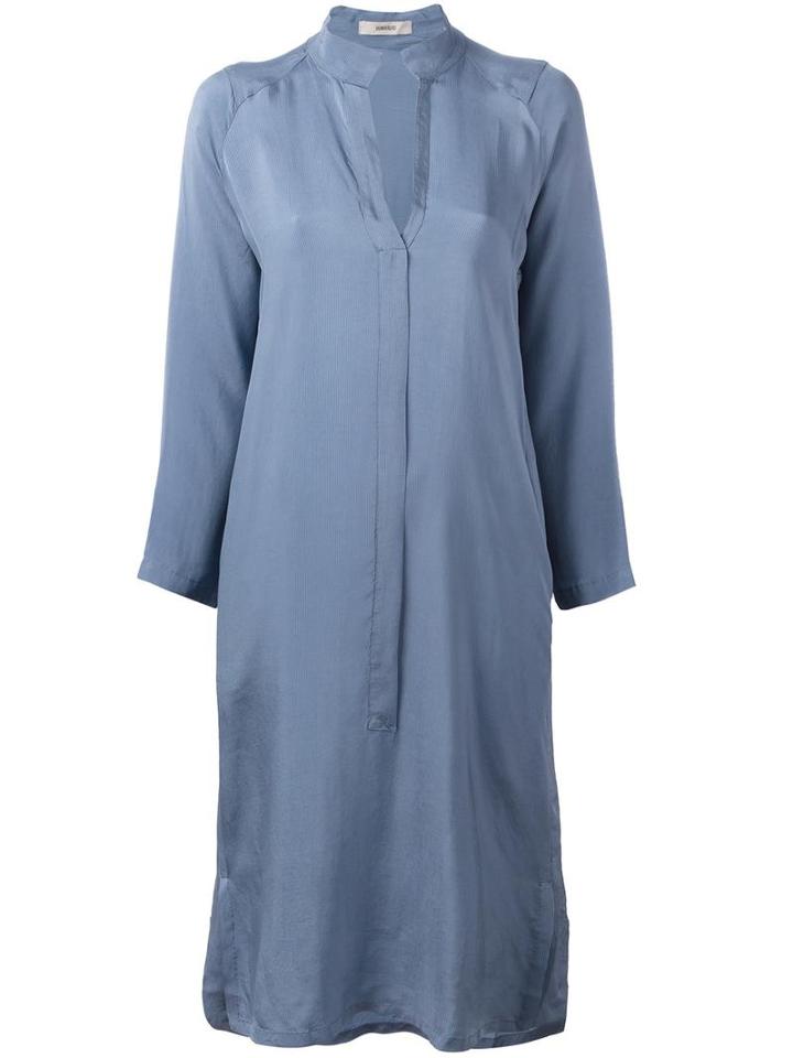 Humanoid Cant Dress, Women's, Size: Large, Blue, Cupro/viscose