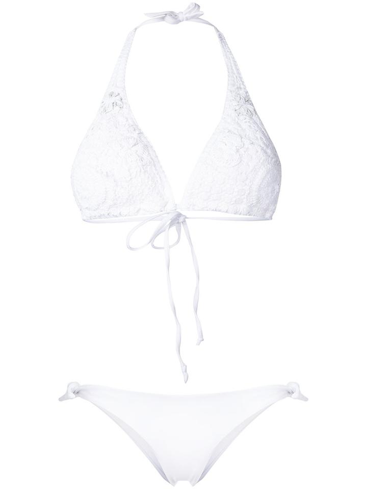 Anjuna - Tea Bikini - Women - Polyamide/spandex/elastane - M, White, Polyamide/spandex/elastane