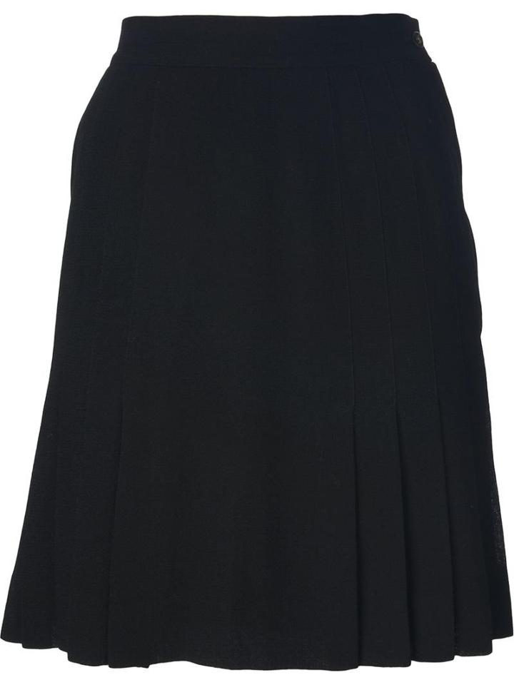 Chanel Vintage Pleated Skirt