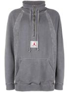 Nike Jordan Sportswear Wings Quarter Zip Sweatshirt - Grey