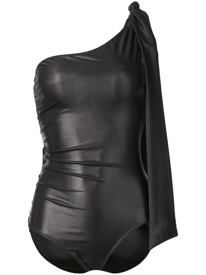 Lisa Marie Fernandez Arden Tie Swimsuit - Black