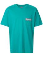 Supreme Mesh Stripe Pocket T-shirt - Green