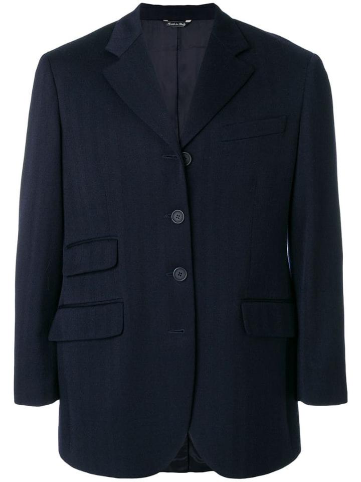 Moschino Pre-owned Suit Jacket - Blue