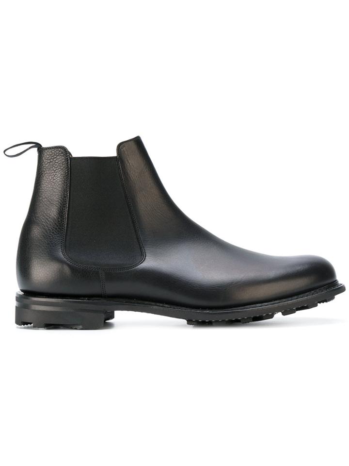 Church's Ridged Sole Chelsea Boots - Black