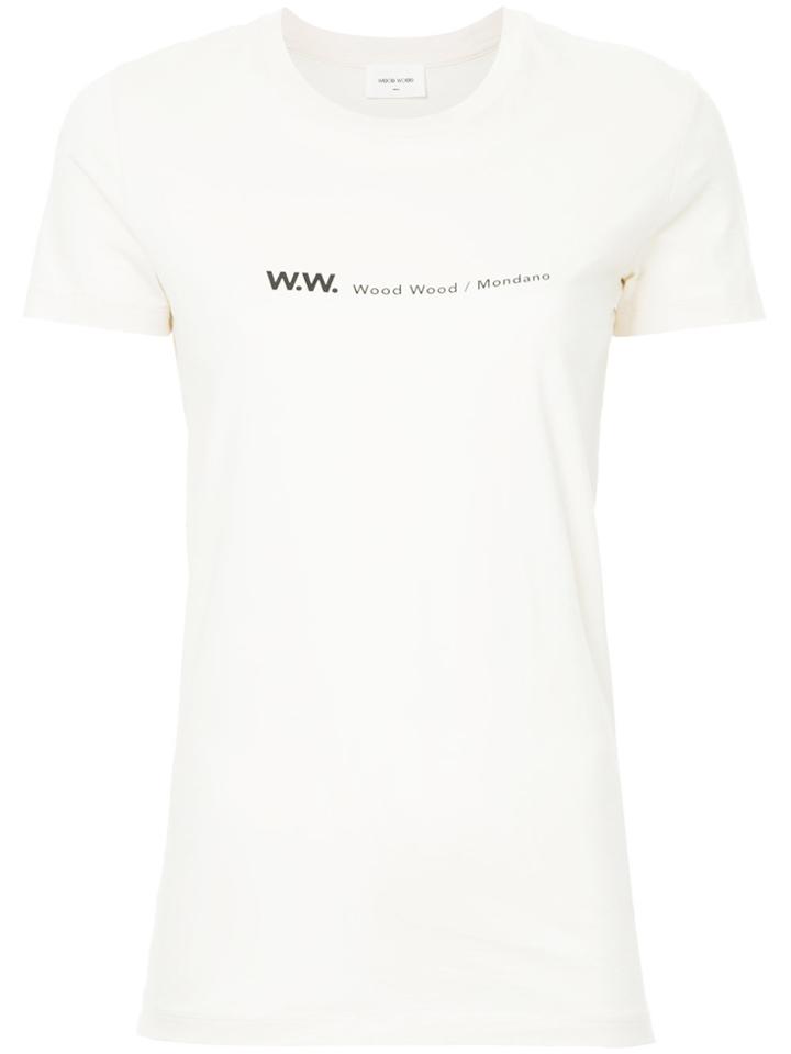 Wood Wood W.w. T-shirt - White