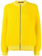 Antonino Valenti Zipped Cardigan - Yellow & Orange