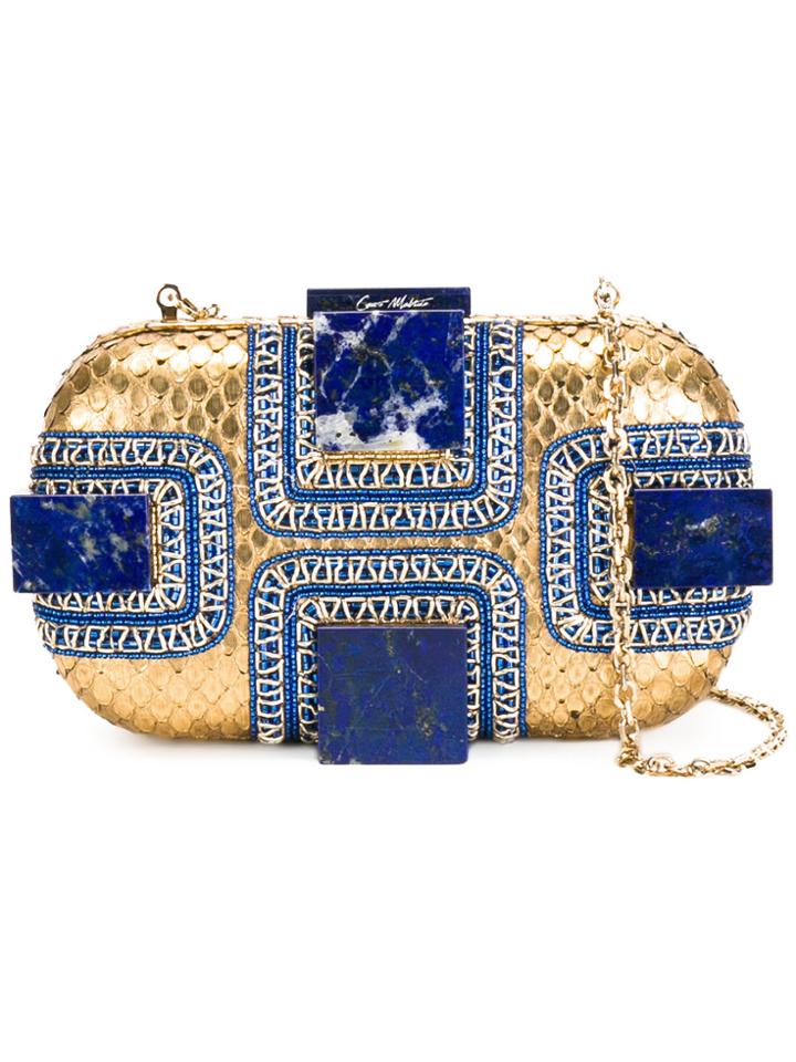 Corto Moltedo Susan Shock Clutch Bag - Metallic