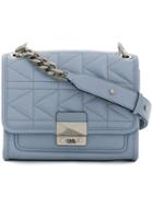 Karl Lagerfeld K/kuilted Handbag - Blue