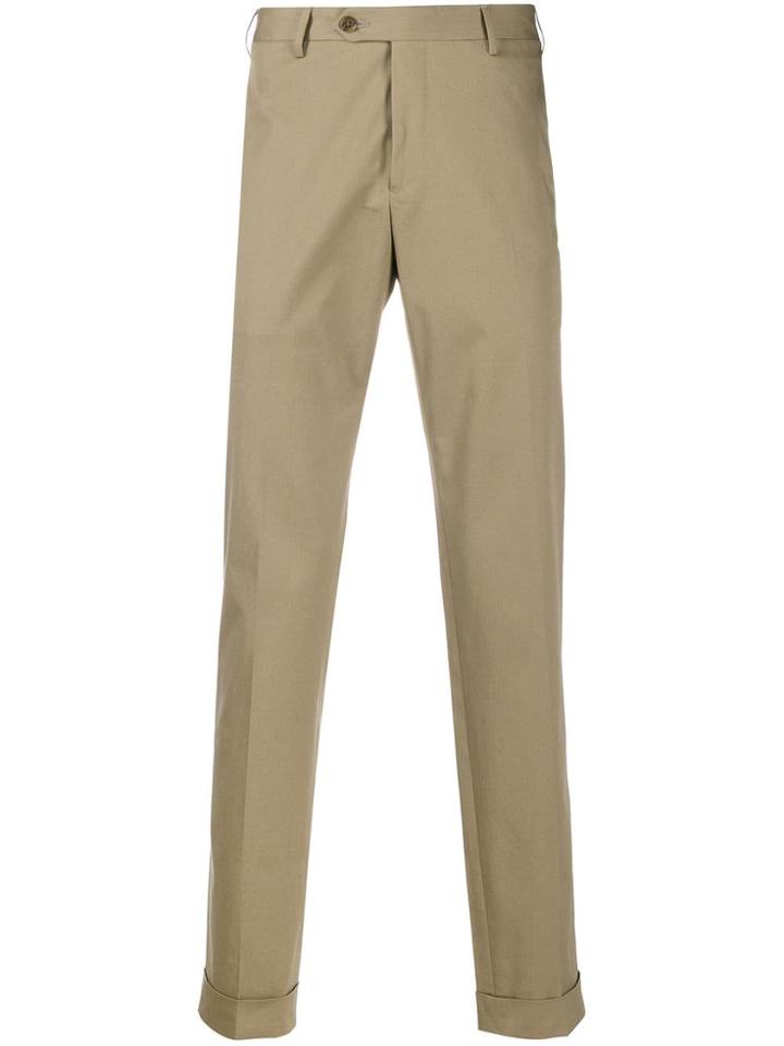 Corneliani Neutral Suit Trousers - Neutrals