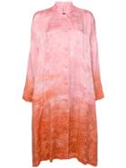 Raquel Allegra Gradient Kimono Dress - Pink & Purple