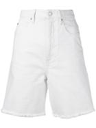 Isabel Marant Étoile High-waist Denim Shorts - White