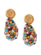 Lizzie Fortunato Jewels Roman Cluster Bead Earrings - Multicolour