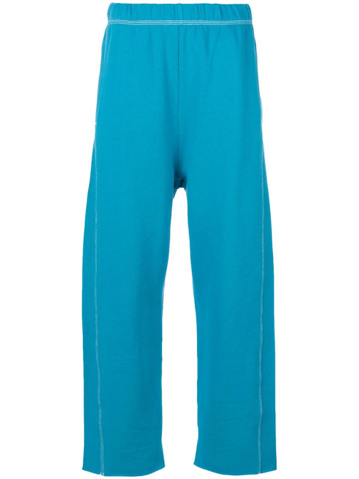 Mm6 Maison Margiela Classic Sweatpants - Blue