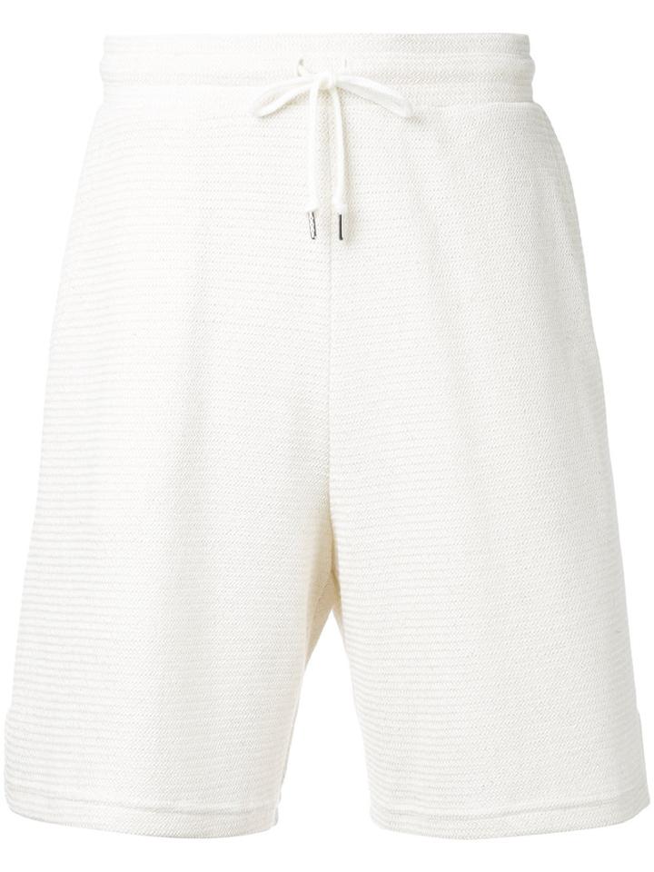 John Elliott Woven Track Shorts, Men's, Size: Medium, Nude/neutrals, Cotton/linen/flax/polyester