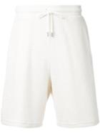 John Elliott Woven Track Shorts, Men's, Size: Medium, Nude/neutrals, Cotton/linen/flax/polyester