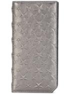 Jimmy Choo Cooper Star-embossed Wallet - Metallic