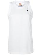 Champion Embroidered Logo Vest Top - White