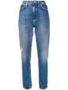 Dondup High-waisted Skinny Jeans - Blue