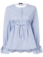 Steffen Schraut Pinstripe Blouse - Blue