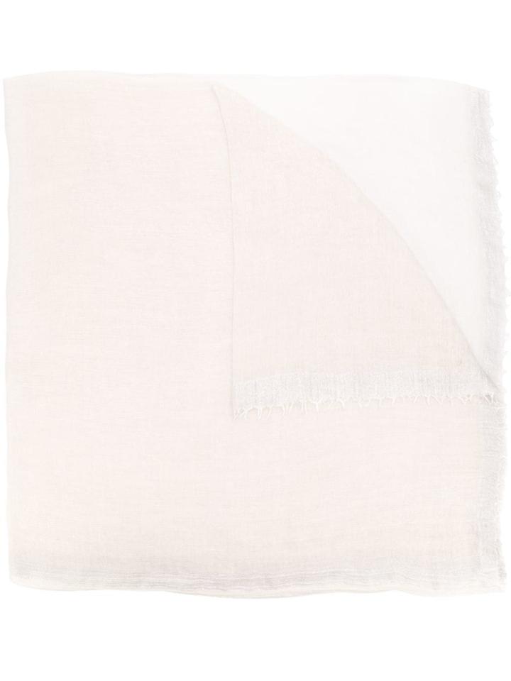 Faliero Sarti Textured Scarf - Neutrals