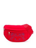 Kenzo Tiger Head Belt Bag - Red
