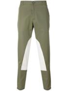 Alexander Mcqueen - Patched Chino Trousers - Men - Cotton - 46, Green, Cotton