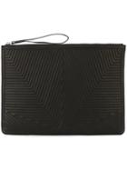 Golden Goose Deluxe Brand Oversized Stitched Star Clutch, Women's, Black