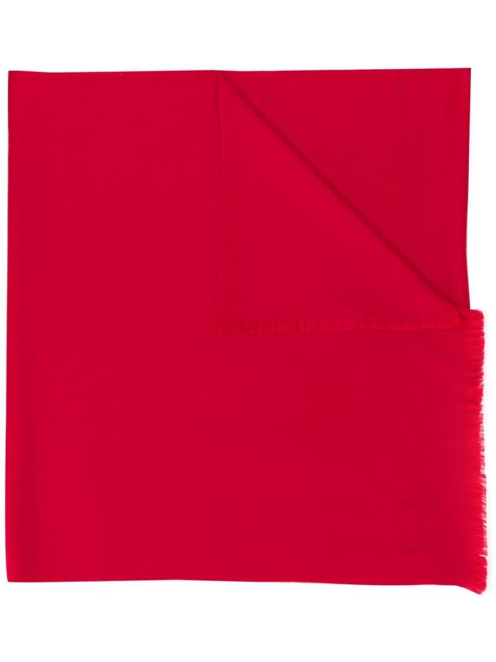 N.peal Pashmina Stole - Red