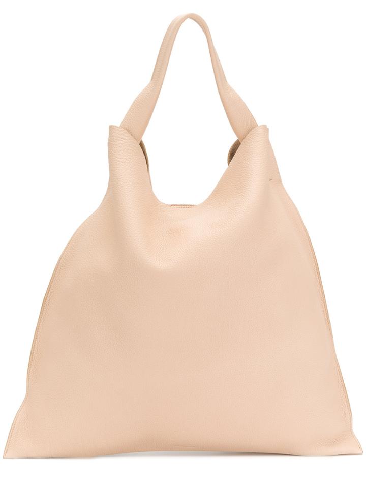 Jil Sander Xiao Shoulder Bag - Nude & Neutrals