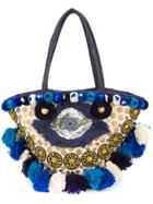 Figue Mediterranean Tuk Tuk Bag - Blue