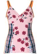 Marni Mixed Floral Print Vest - Multicolour