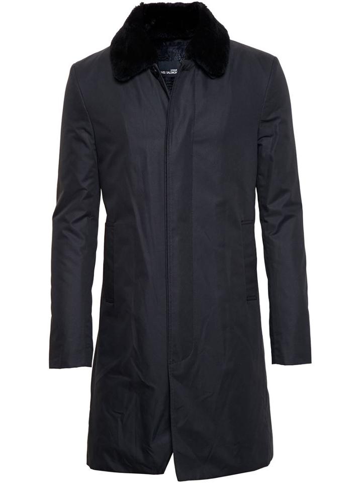 Army Yves Salomon Fur Lined Mac
