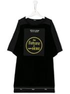 Diesel Kids T-shirt Style Day Dress - Black