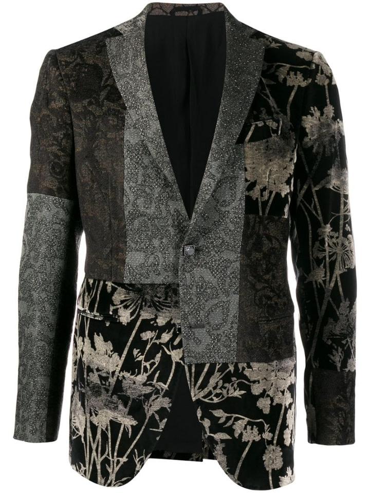 Etro Patchwork Blazer - Neutrals