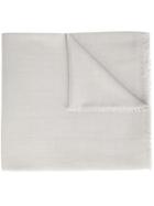 Denis Colomb 'herringbone Nomad' Scarf, Women's, Grey, Cashmere