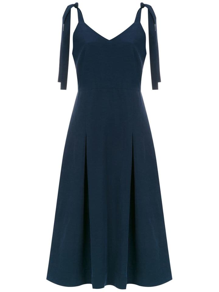 Alcaçuz Fatorial Dress - Blue