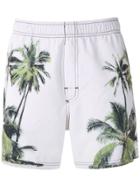 Osklen Coqueiro Classic Print Shorts - White