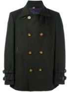 Vivienne Westwood Double Breasted Jacket, Men's, Size: 52, Green, Polyamide/acetate/viscose/virgin Wool