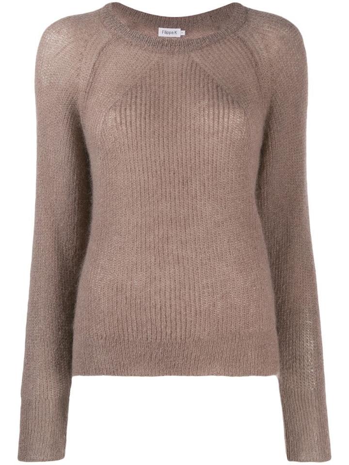 Filippa-k Round Neck Knitted Jumper - Neutrals