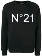 Nº21 Logo Print Sweatshirt - Black