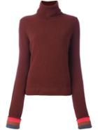 Paul Smith Cashmere Roll Neck Jumper, Women's, Size: Medium, Red, Cashmere