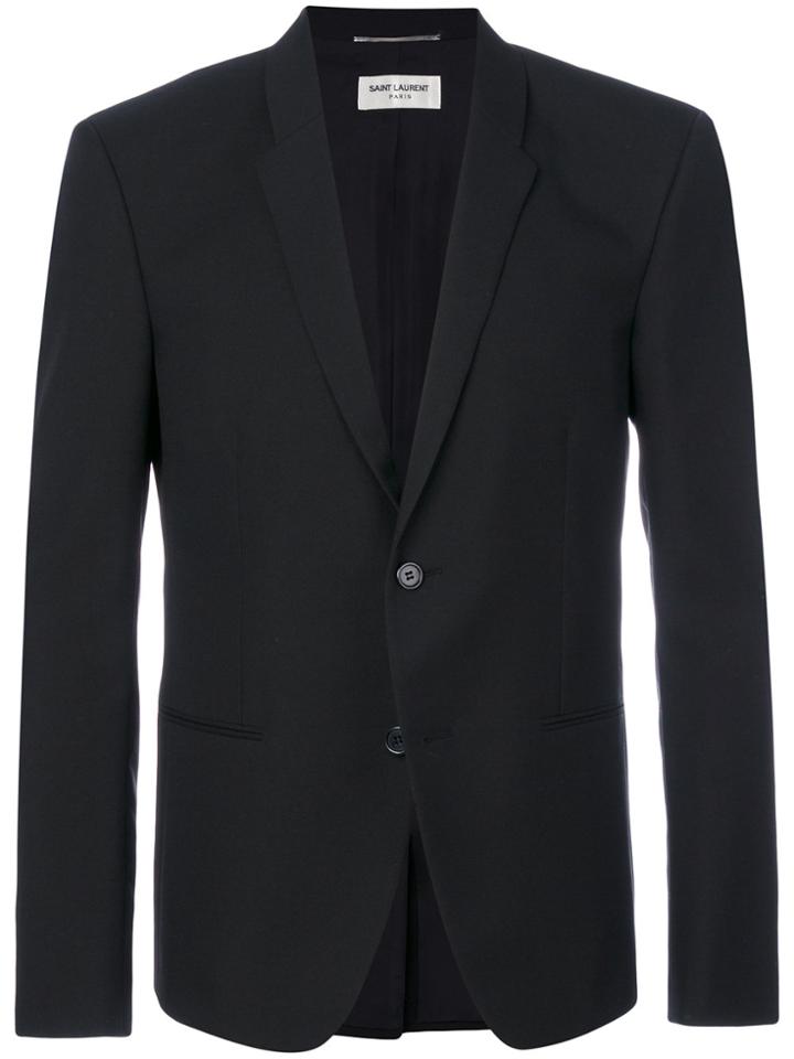 Saint Laurent Classic Single-breasted Jacket - Black