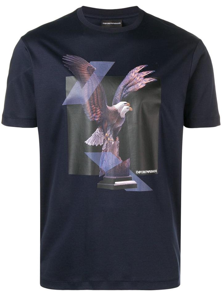 Emporio Armani Eagles T-shirt - Blue