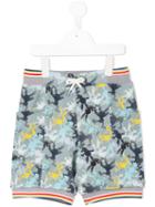 Printed Drawstring Shorts - Kids - Cotton/spandex/elastane - 4 Yrs, No Added Sugar